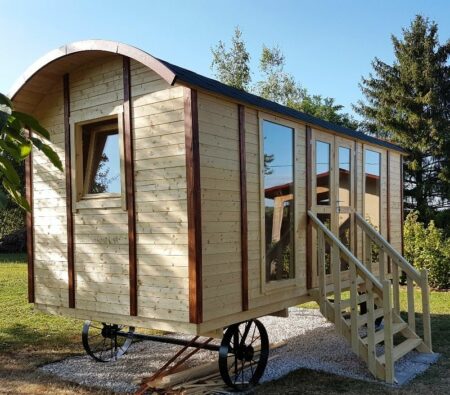 Roulotte Moderne montée 11m2