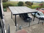 Carport solaire 2 voitures