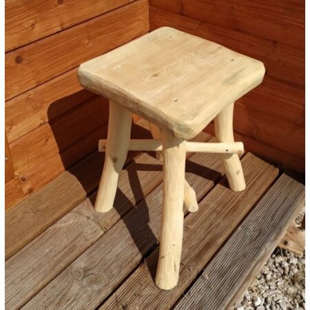 Tabouret pin massif 29 x 29cm