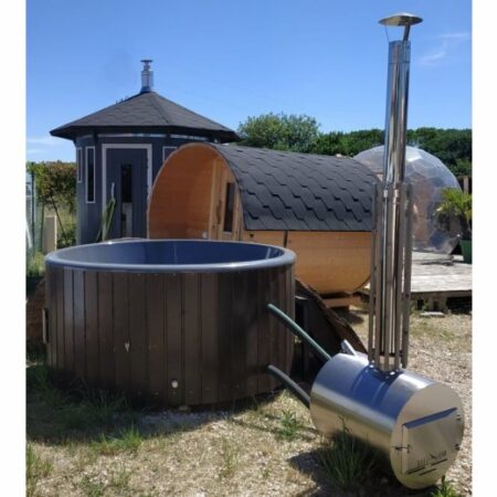 Bain Finlandais Deluxe 180 - fibre - externe