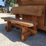 Banc pin massif 120cm