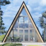 Cabane en A Isolée kit 32m2