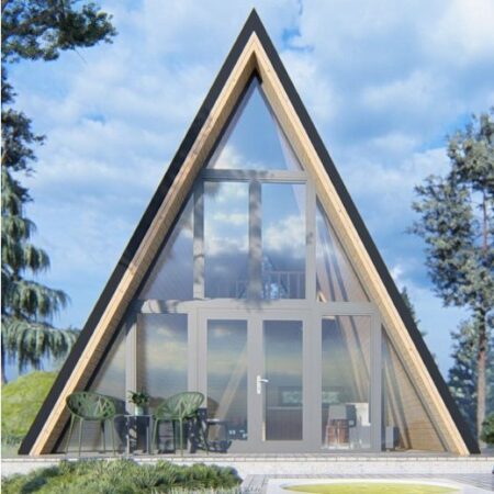 Cabane en A Isolée kit 32m2