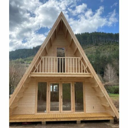 Cabane en A Isolée kit 33m2