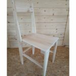 2 x Chaises pin massif 88x43cm