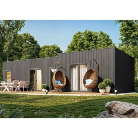 Maison en Bois Cube 50m²