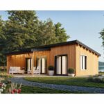 Maison en Bois 35m2-1 pan