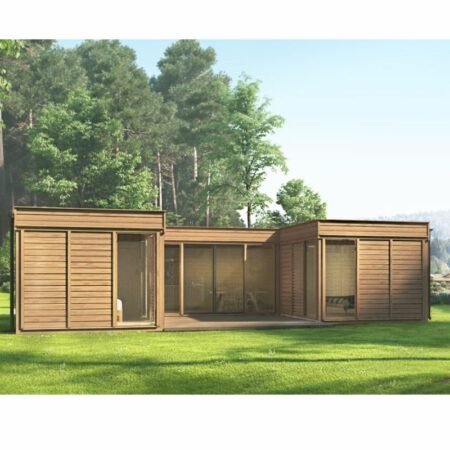 B&B Cube 51m2 en U Kit