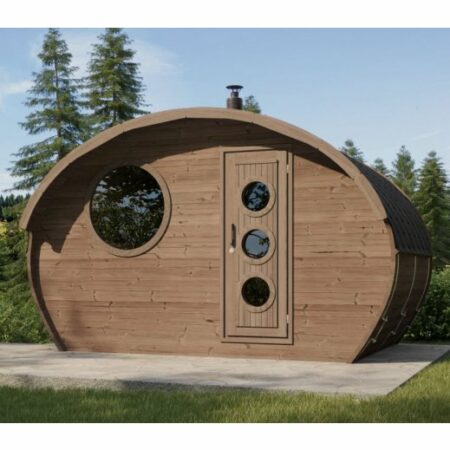 Sauna Hobbit 240 Monté