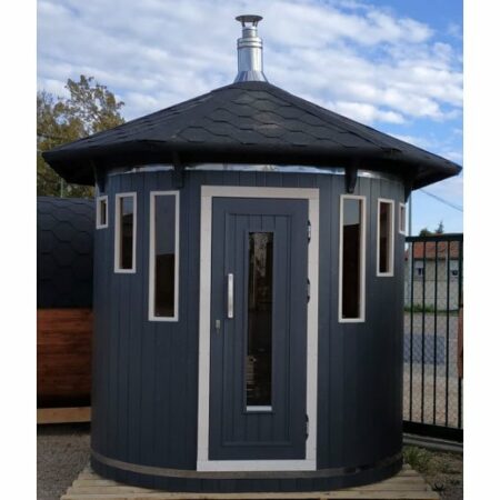 Sauna Kiosque chaudière bois